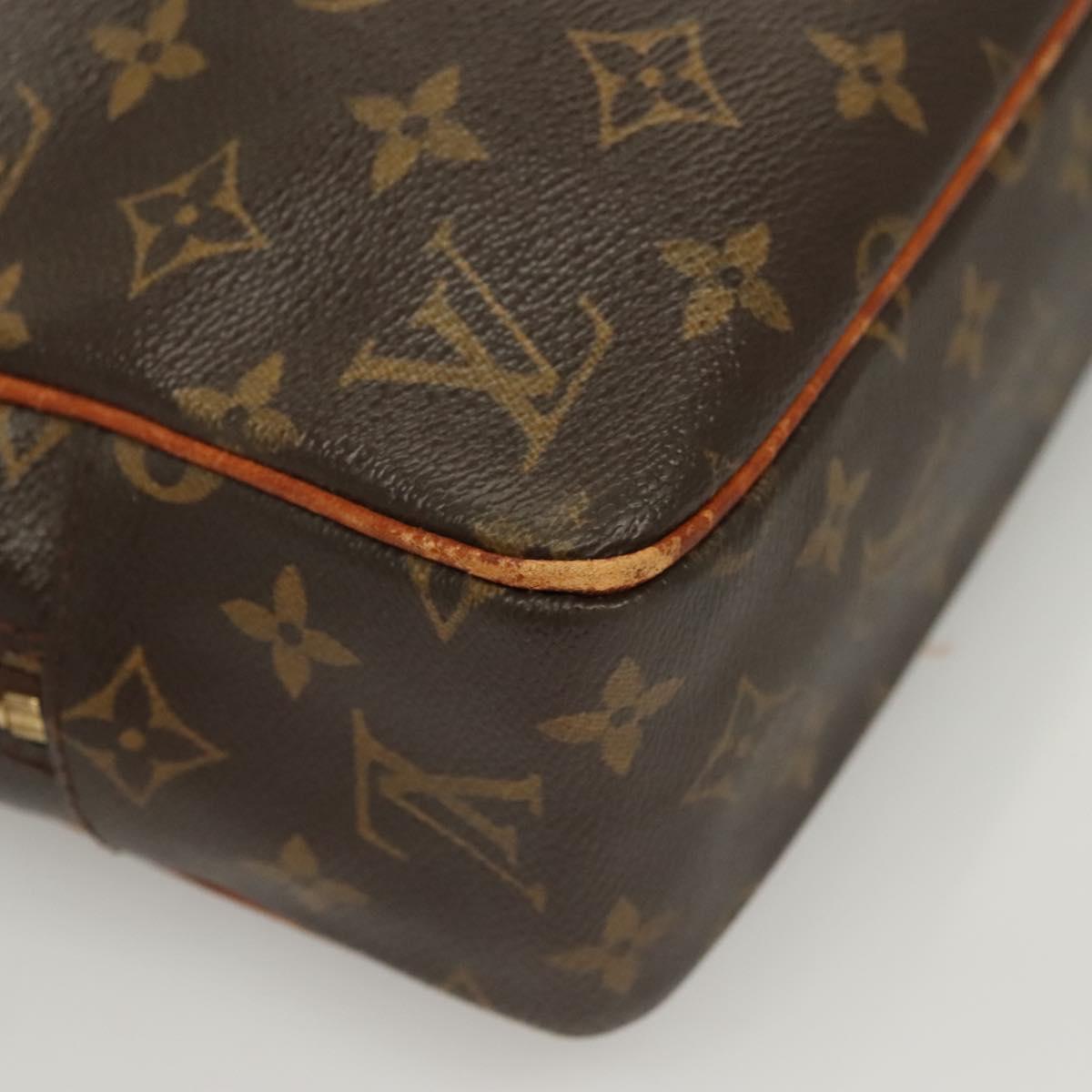 LOUIS VUITTON Monogram Porte Documents Pegas Hand Bag M53343 LV Auth bs26449