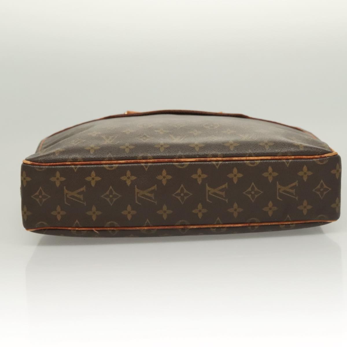 LOUIS VUITTON Monogram Porte Documents Pegas Hand Bag M53343 LV Auth bs26449