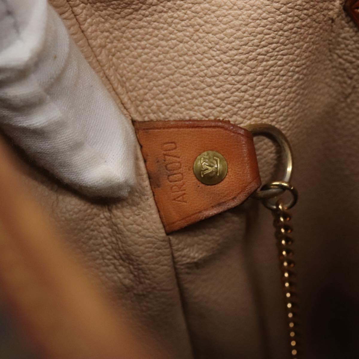 LOUIS VUITTON Monogram Bucket GM Shoulder Bag M42236 LV Auth bs26467