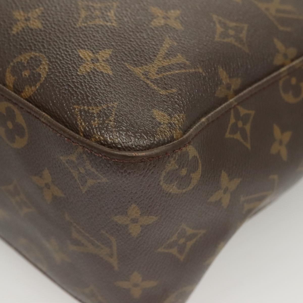 LOUIS VUITTON Monogram Looping GM Shoulder Bag M51145 LV Auth bs26482
