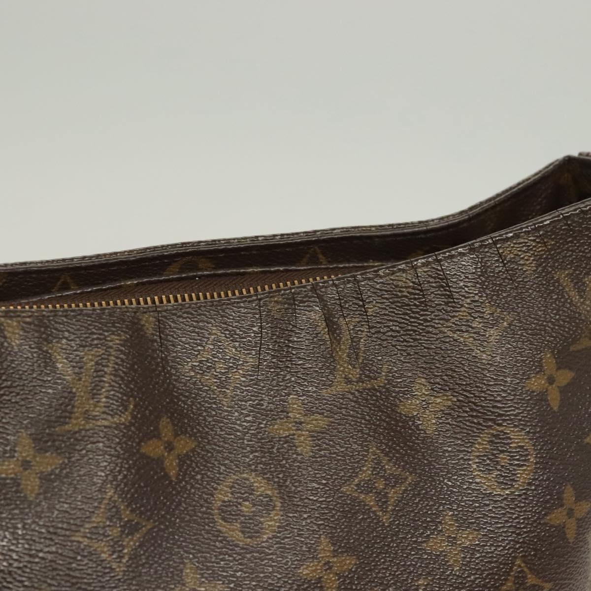 LOUIS VUITTON Monogram Looping GM Shoulder Bag M51145 LV Auth bs26482