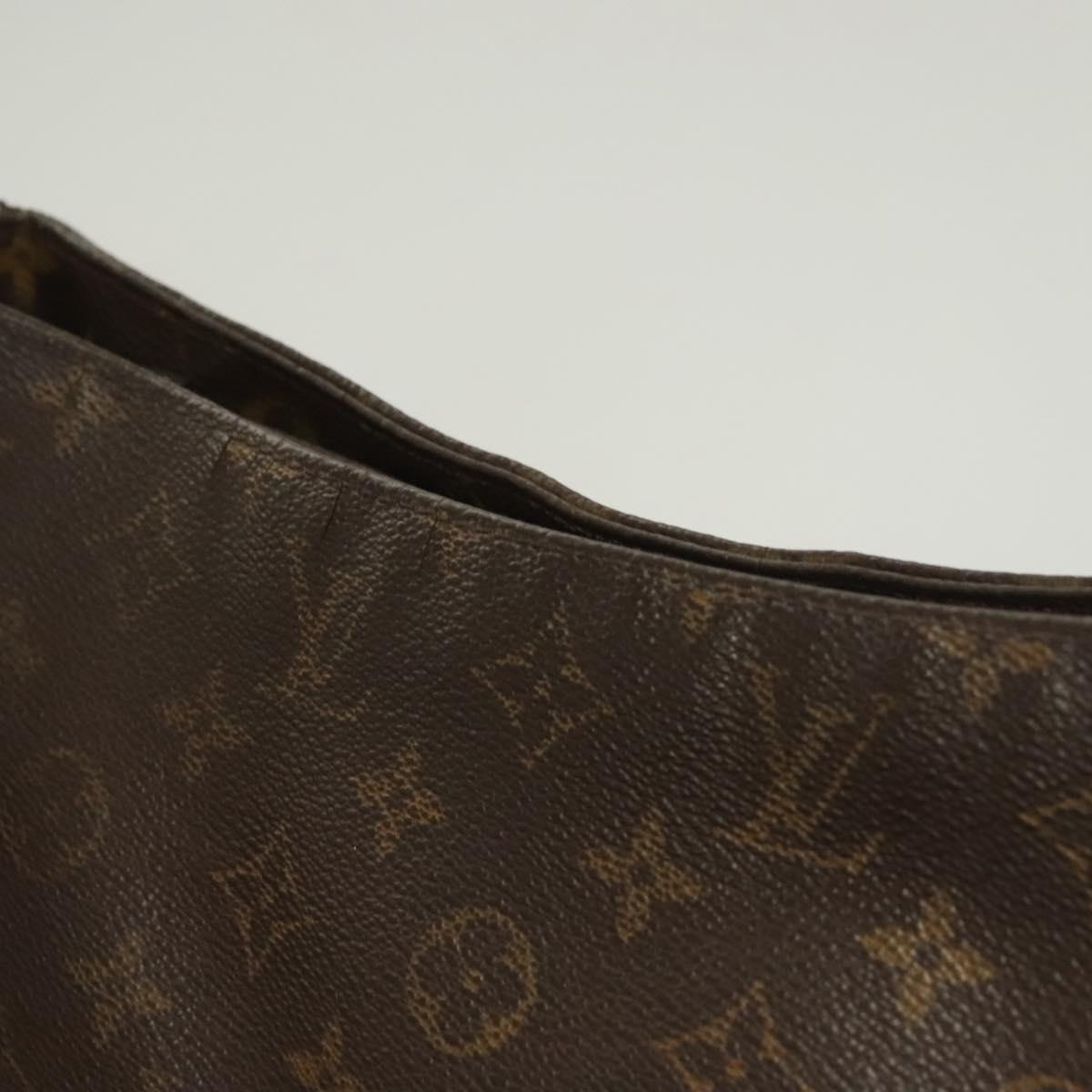 LOUIS VUITTON Monogram Looping GM Shoulder Bag M51145 LV Auth bs26482
