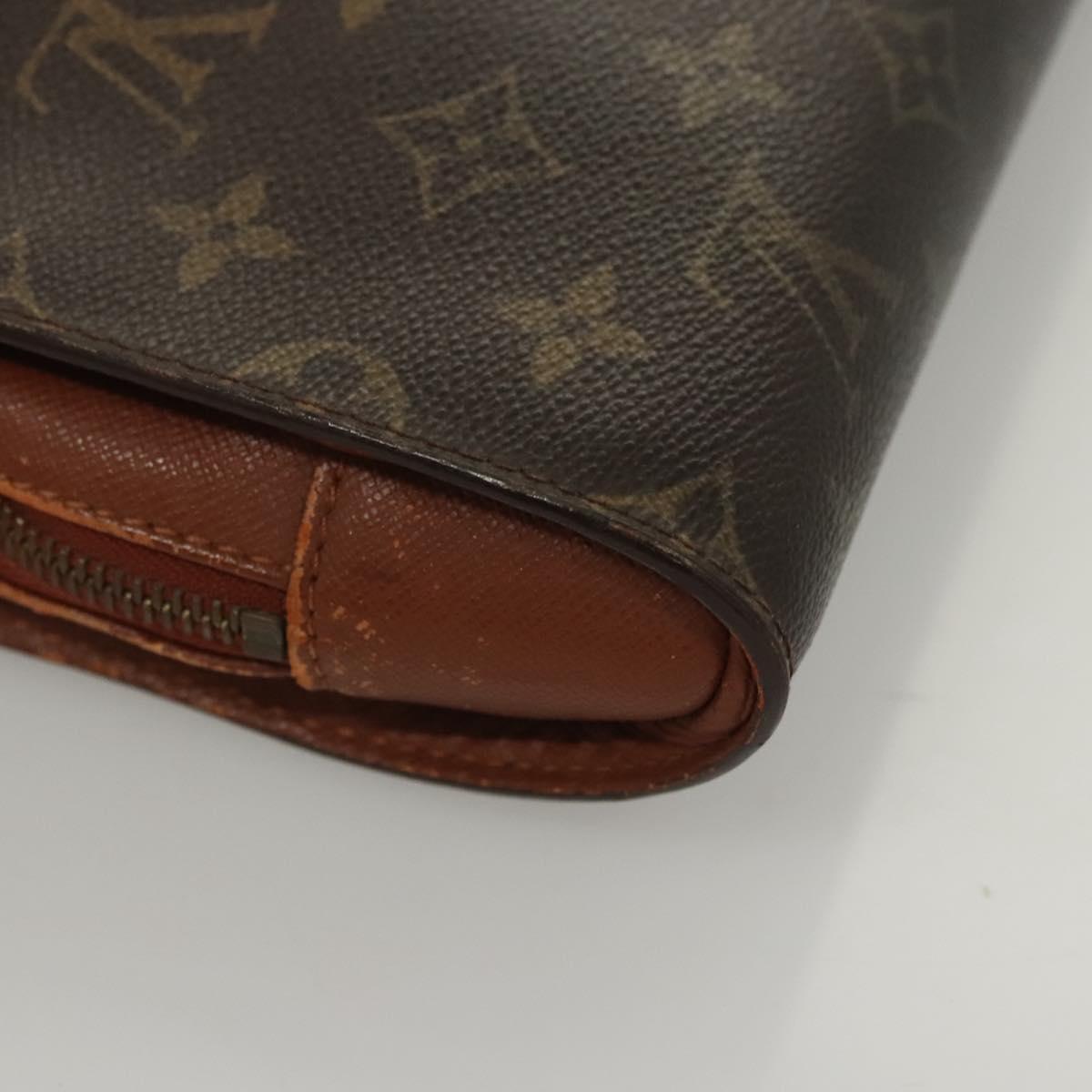 LOUIS VUITTON Monogram Orsay Clutch Bag M51790 LV Auth bs26503