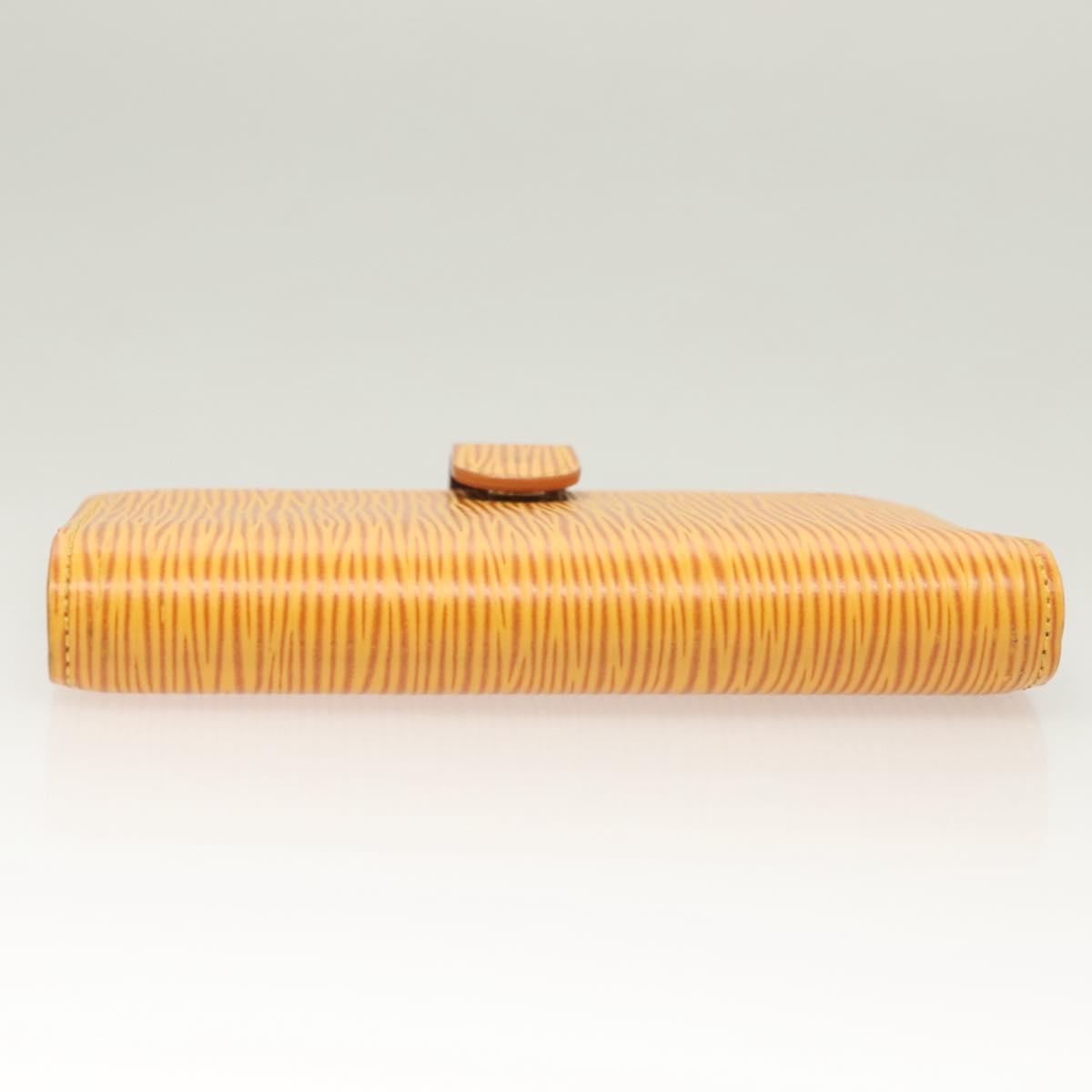 LOUIS VUITTON Epi Agenda PM Day Planner Cover Yellow R20059 LV Auth bs26514