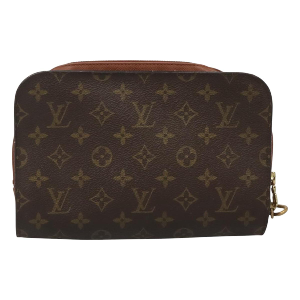 LOUIS VUITTON Monogram Orsay Clutch Bag M51790 LV Auth bs26520