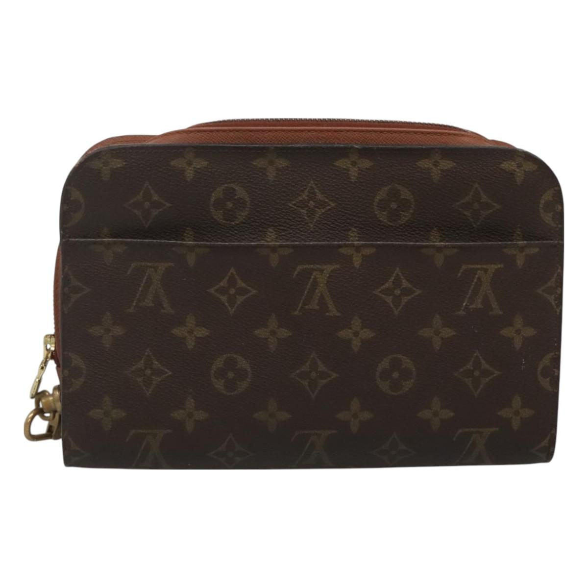 LOUIS VUITTON Monogram Orsay Clutch Bag M51790 LV Auth bs26520