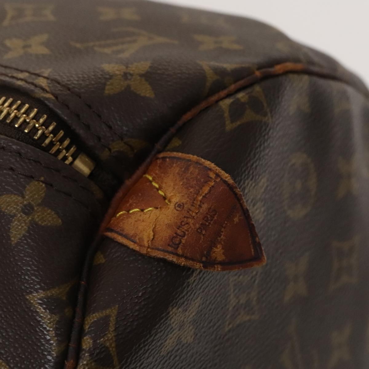 LOUIS VUITTON Monogram Keepall 50 Boston Bag M41426 LV Auth bs26525