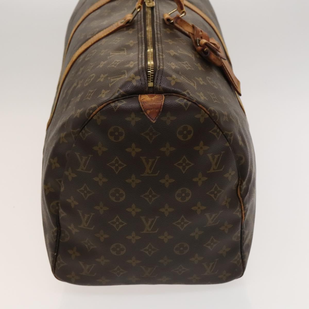 LOUIS VUITTON Monogram Keepall 50 Boston Bag M41426 LV Auth bs26525