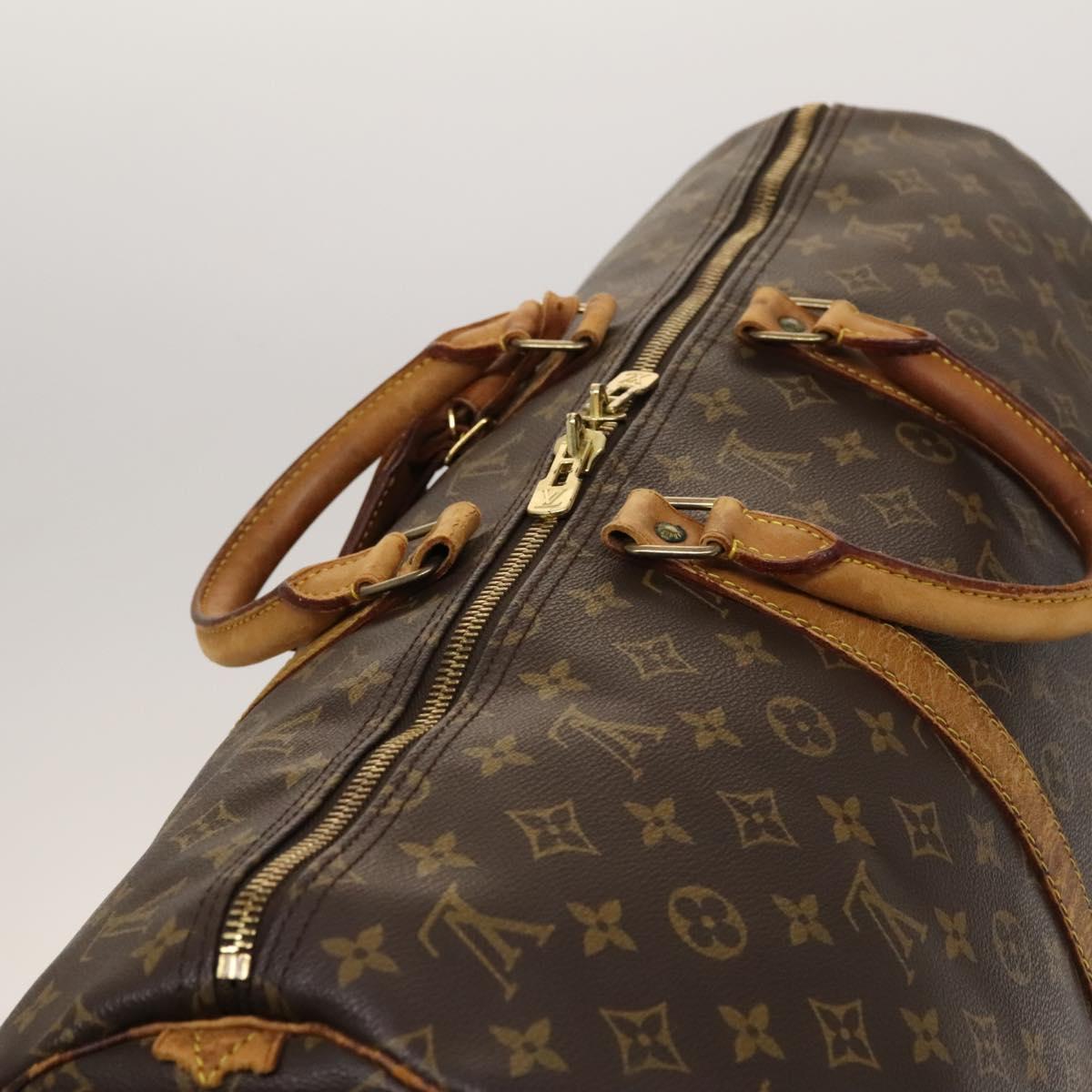 LOUIS VUITTON Monogram Keepall 50 Boston Bag M41426 LV Auth bs26525