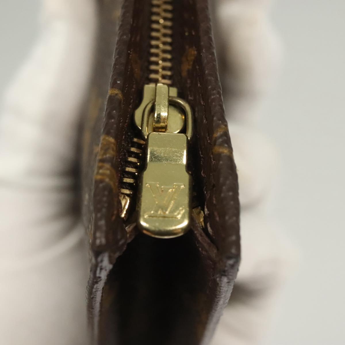 LOUIS VUITTON Monogram Bucket GM Accessory Pouch LV Auth bs26529