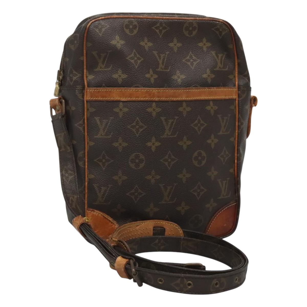 LOUIS VUITTON Monogram Danube MM Shoulder Bag M45264 LV Auth bs26532