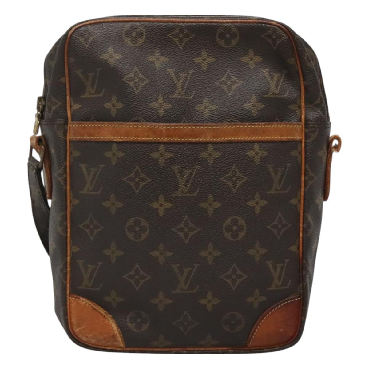 LOUIS VUITTON Monogram Danube MM Shoulder Bag M45264 LV Auth bs26532