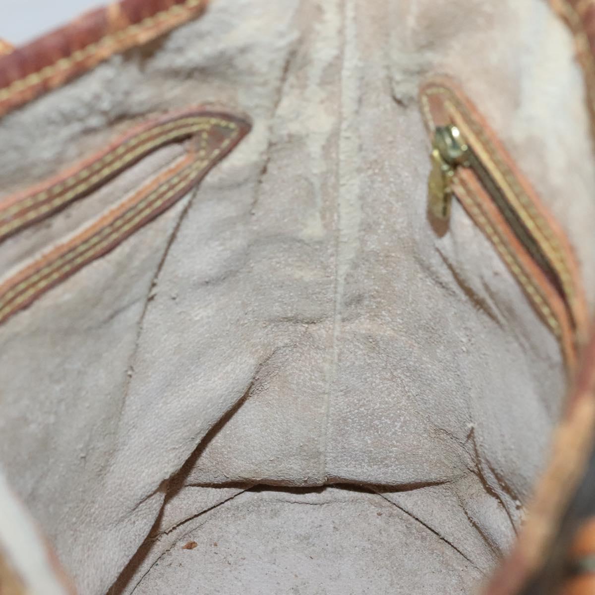 LOUIS VUITTON Monogram Bucket PM Shoulder Bag M42238 LV Auth bs26533