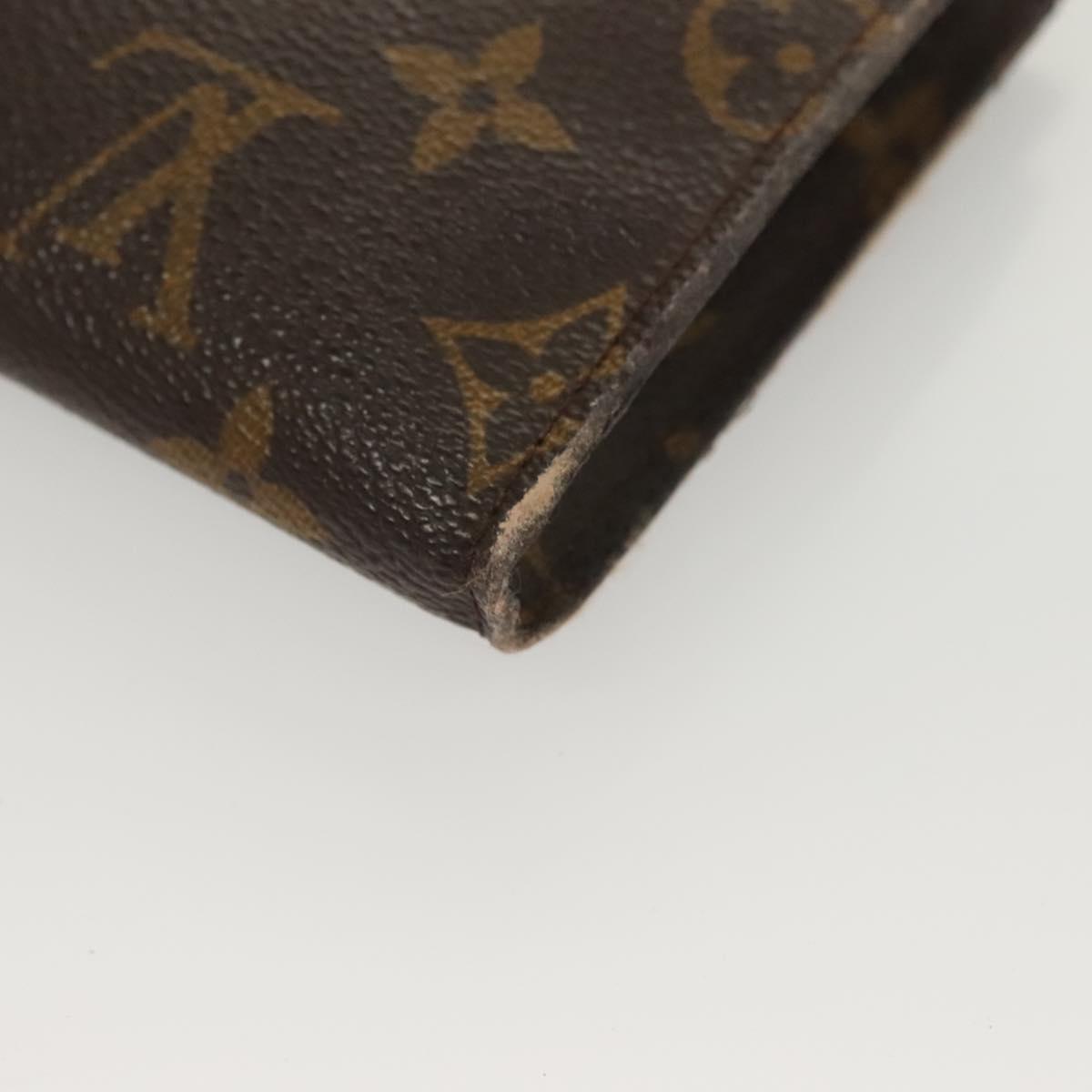 LOUIS VUITTON Monogram Bucket PM Accessory Pouch LV Auth bs26534