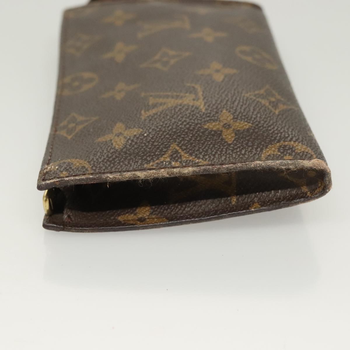 LOUIS VUITTON Monogram Bucket PM Accessory Pouch LV Auth bs26534