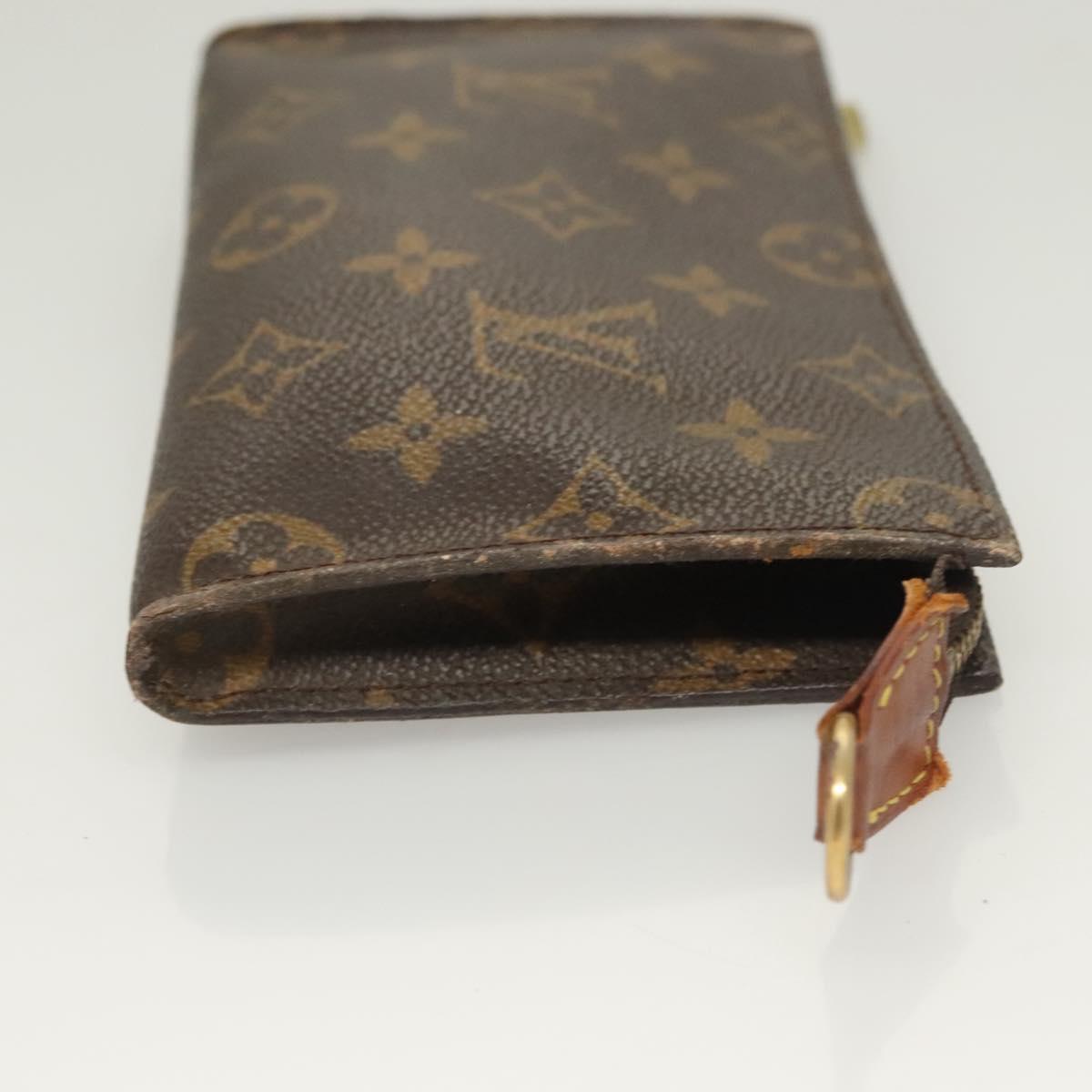 LOUIS VUITTON Monogram Bucket PM Accessory Pouch LV Auth bs26534