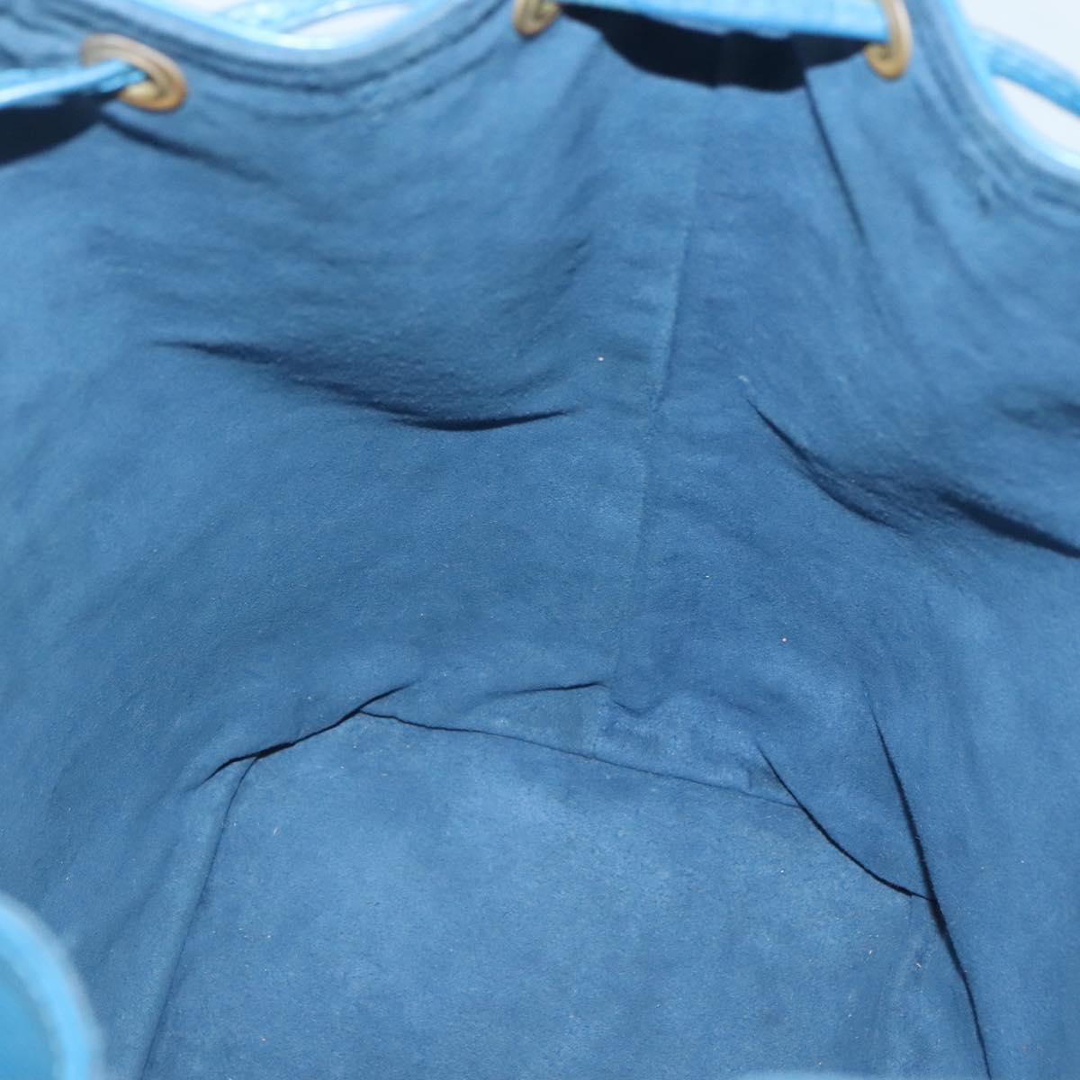 LOUIS VUITTON Epi Noe Shoulder Bag Toledo Blue M44005 LV Auth bs26539