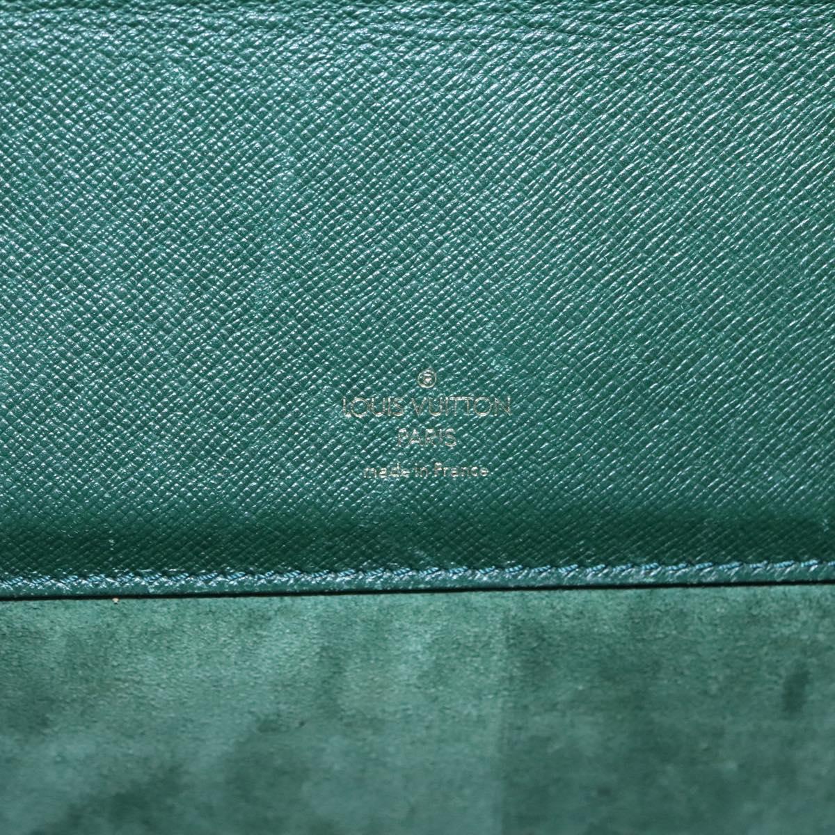 LOUIS VUITTON Taiga Serviette Kourad Business Bag Epicea M30074 LV Auth bs26540