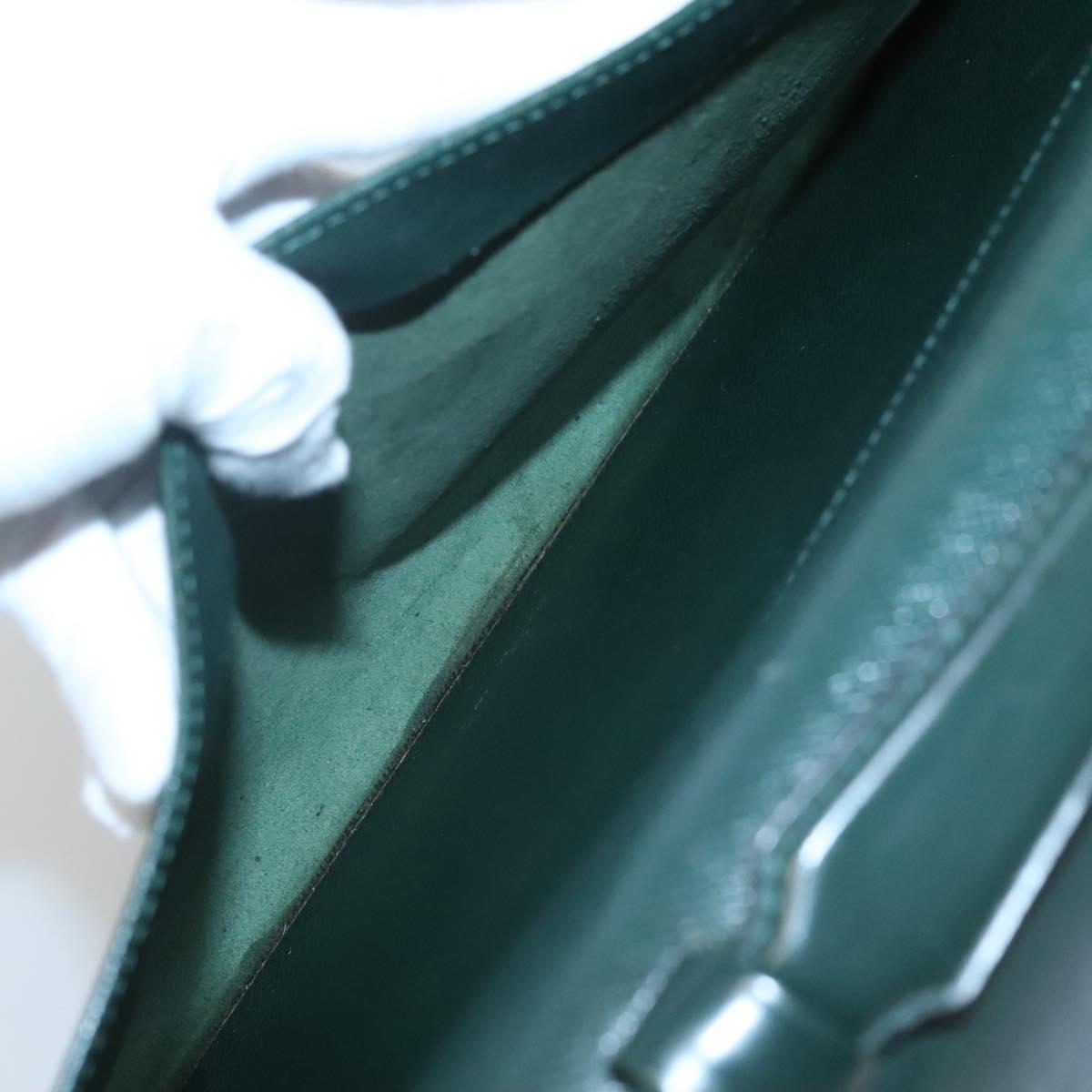 LOUIS VUITTON Taiga Serviette Kourad Business Bag Epicea M30074 LV Auth bs26540