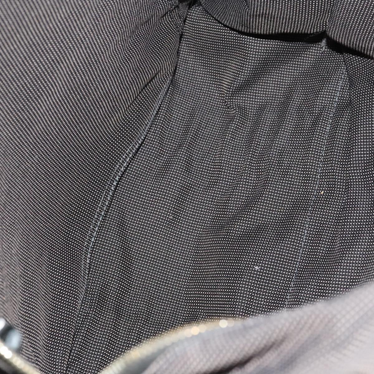 HERMES Her Line A Dos MM Backpack Canvas Gray Silver Auth bs26679