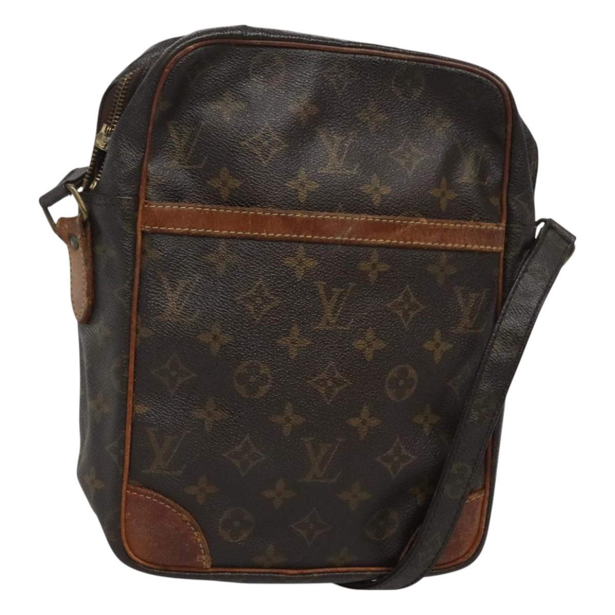 LOUIS VUITTON Monogram Danube MM Shoulder Bag M45264 LV Auth bs26766