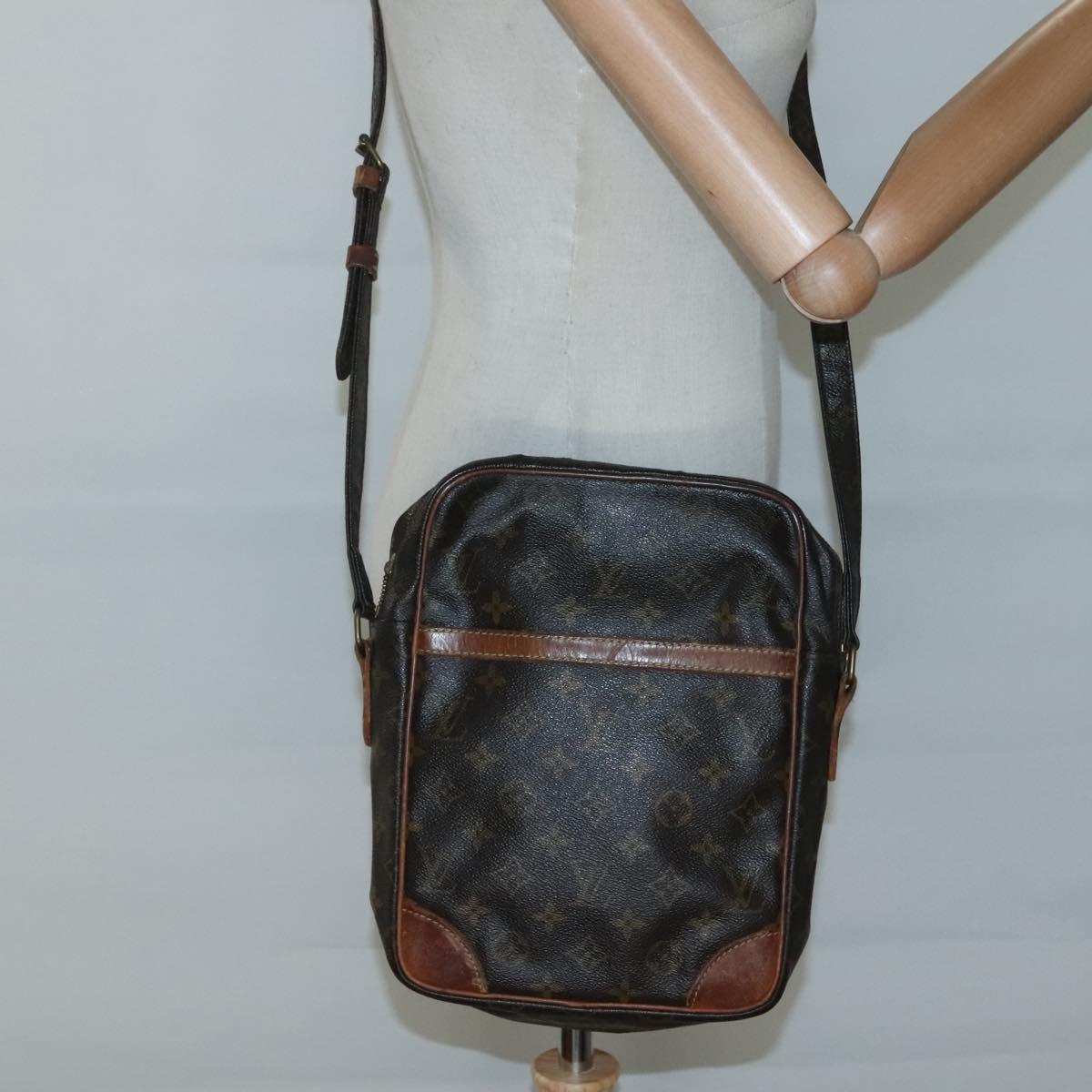 LOUIS VUITTON Monogram Danube MM Shoulder Bag M45264 LV Auth bs26766