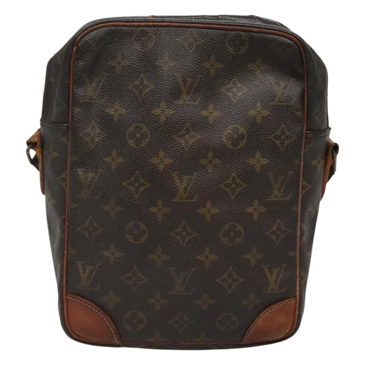 LOUIS VUITTON Monogram Danube MM Shoulder Bag M45264 LV Auth bs26766