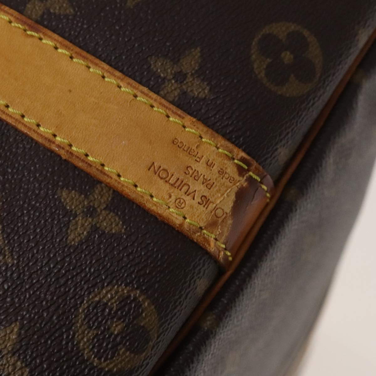 LOUIS VUITTON Monogram Keepall Bandouliere 50 Boston Bag M41416 LV Auth bs26812