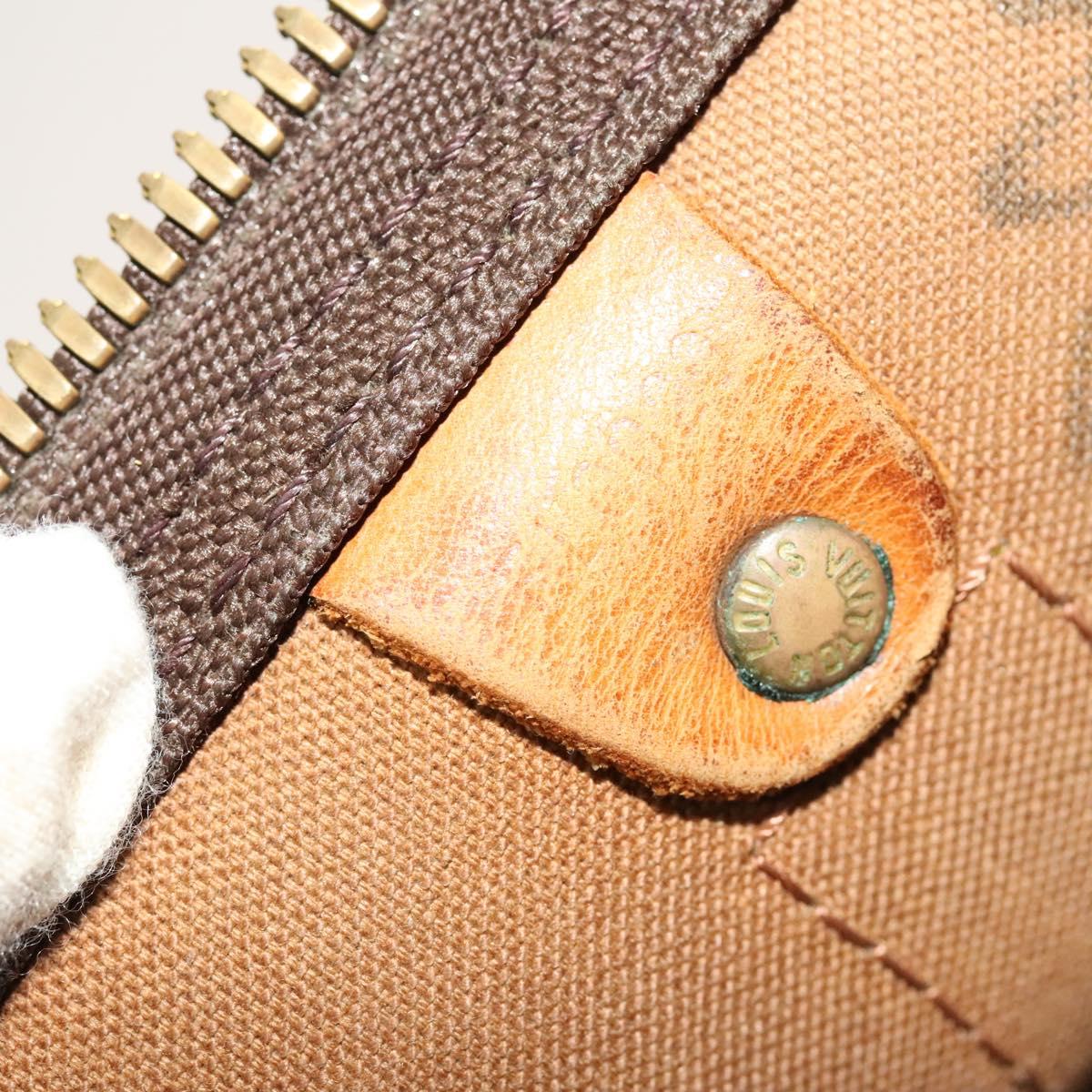 LOUIS VUITTON Monogram Keepall Bandouliere 50 Boston Bag M41416 LV Auth bs26812