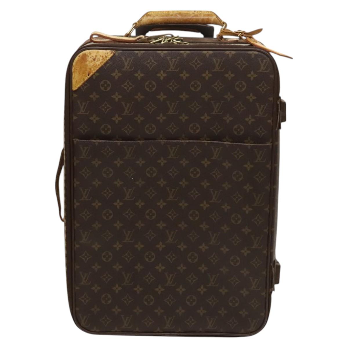 LOUIS VUITTON Monogram Pegas 55 suitcase M23294 LV Auth bs26813