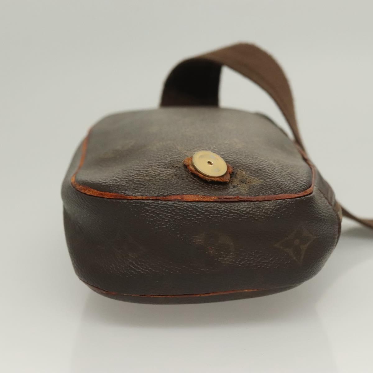 LOUIS VUITTON Monogram Pochette Gange Shoulder Bag M51870 LV Auth bs26814