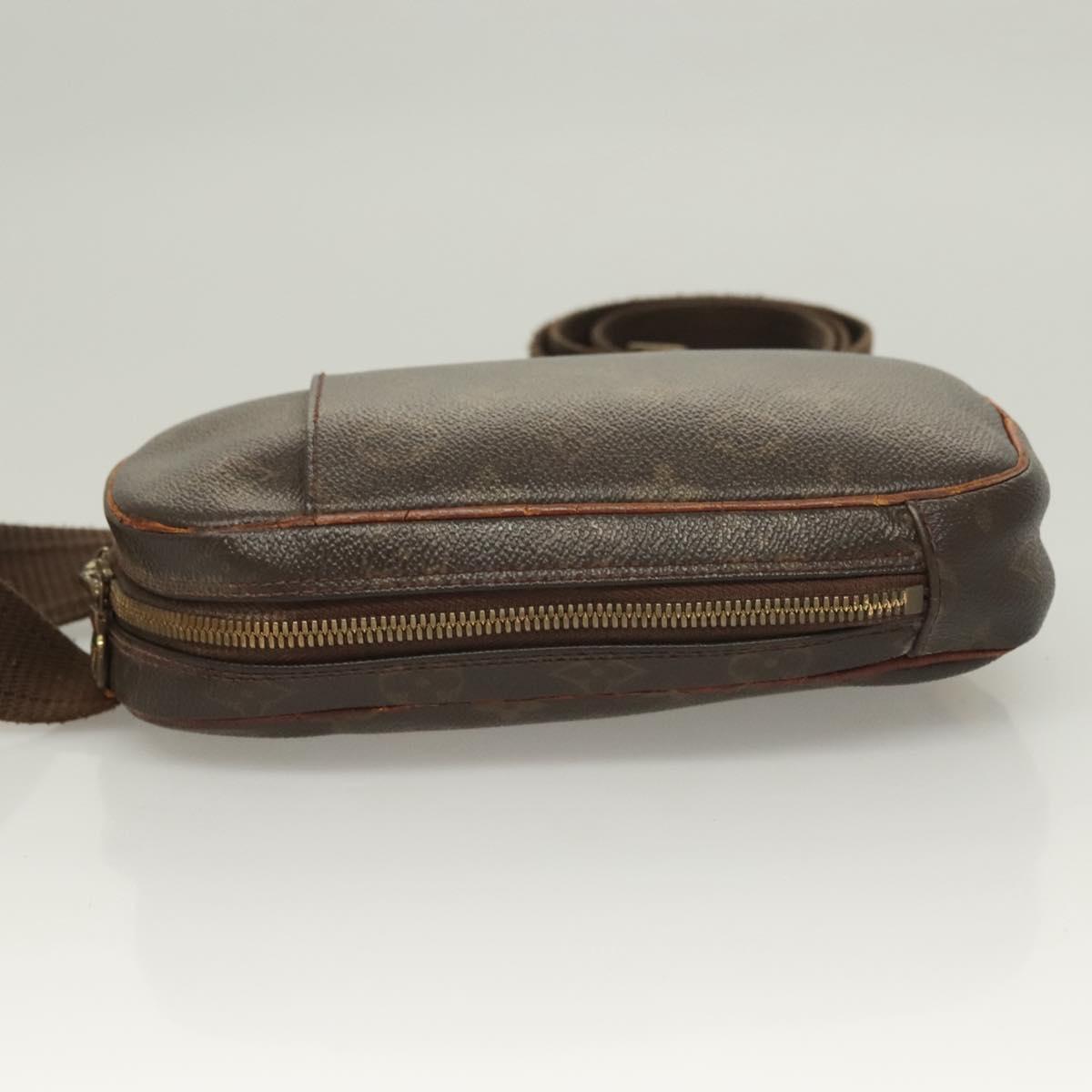 LOUIS VUITTON Monogram Pochette Gange Shoulder Bag M51870 LV Auth bs26814