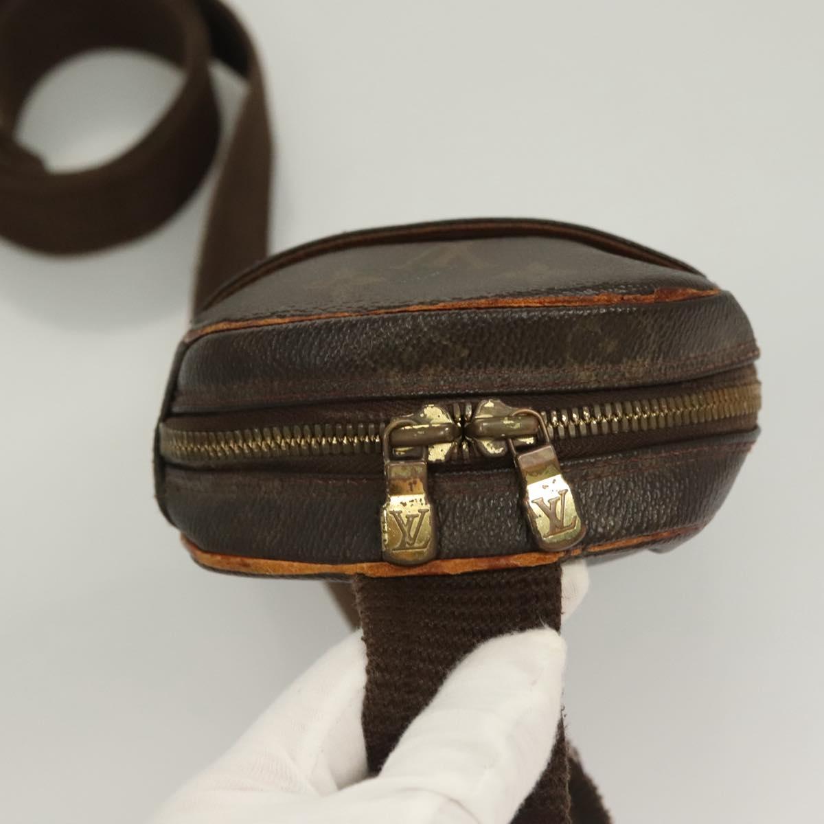 LOUIS VUITTON Monogram Pochette Gange Shoulder Bag M51870 LV Auth bs26814