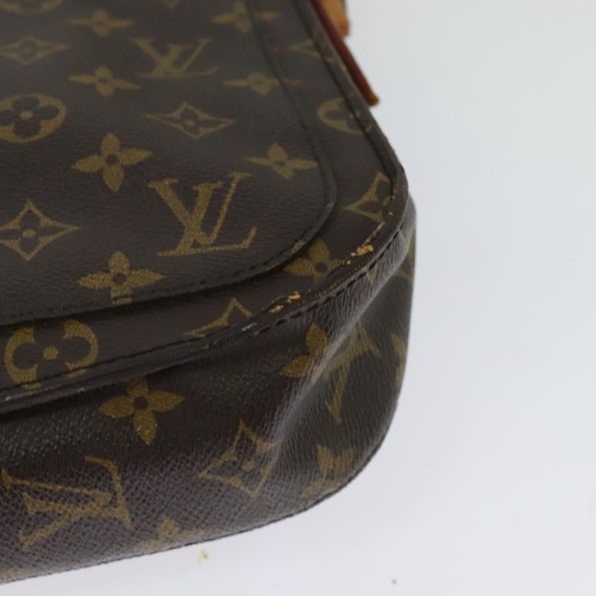 LOUIS VUITTON Monogram Saint Cloud GM Shoulder Bag M51242 LV Auth bs26826