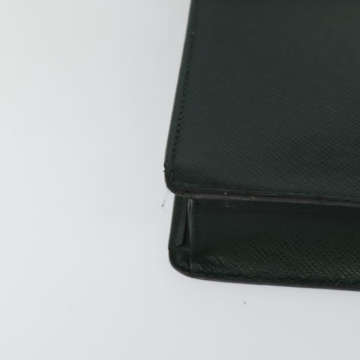 LOUIS VUITTON Taiga Serviette Kourad Business Bag Epicea M30074 LV Auth bs26833