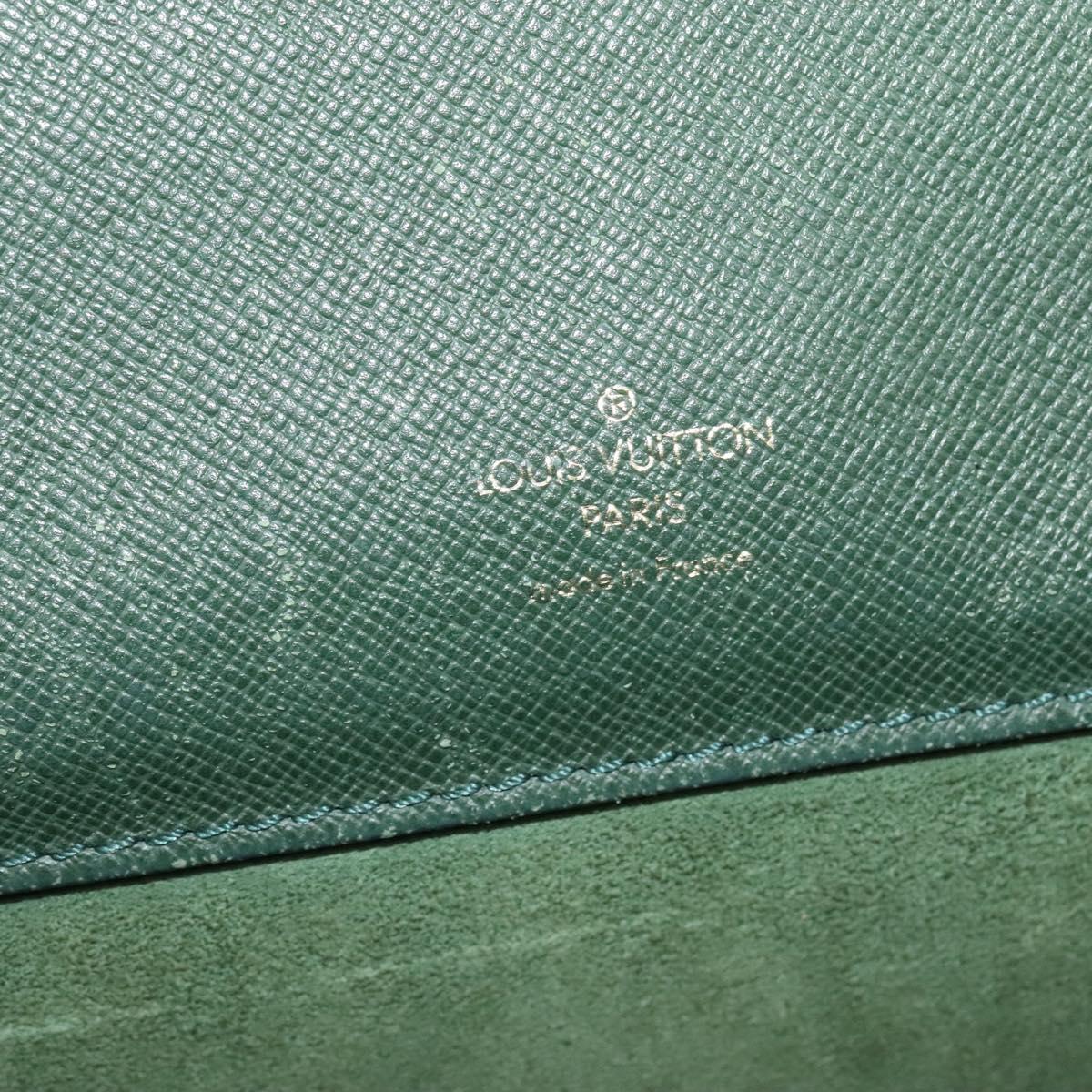 LOUIS VUITTON Taiga Serviette Kourad Business Bag Epicea M30074 LV Auth bs26833