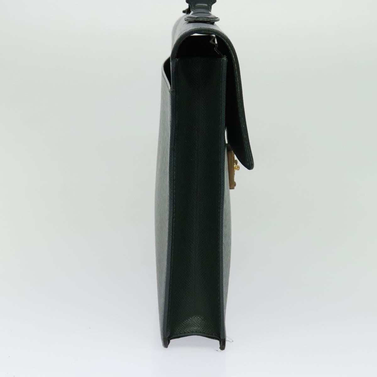 LOUIS VUITTON Taiga Serviette Kourad Business Bag Epicea M30074 LV Auth bs26833