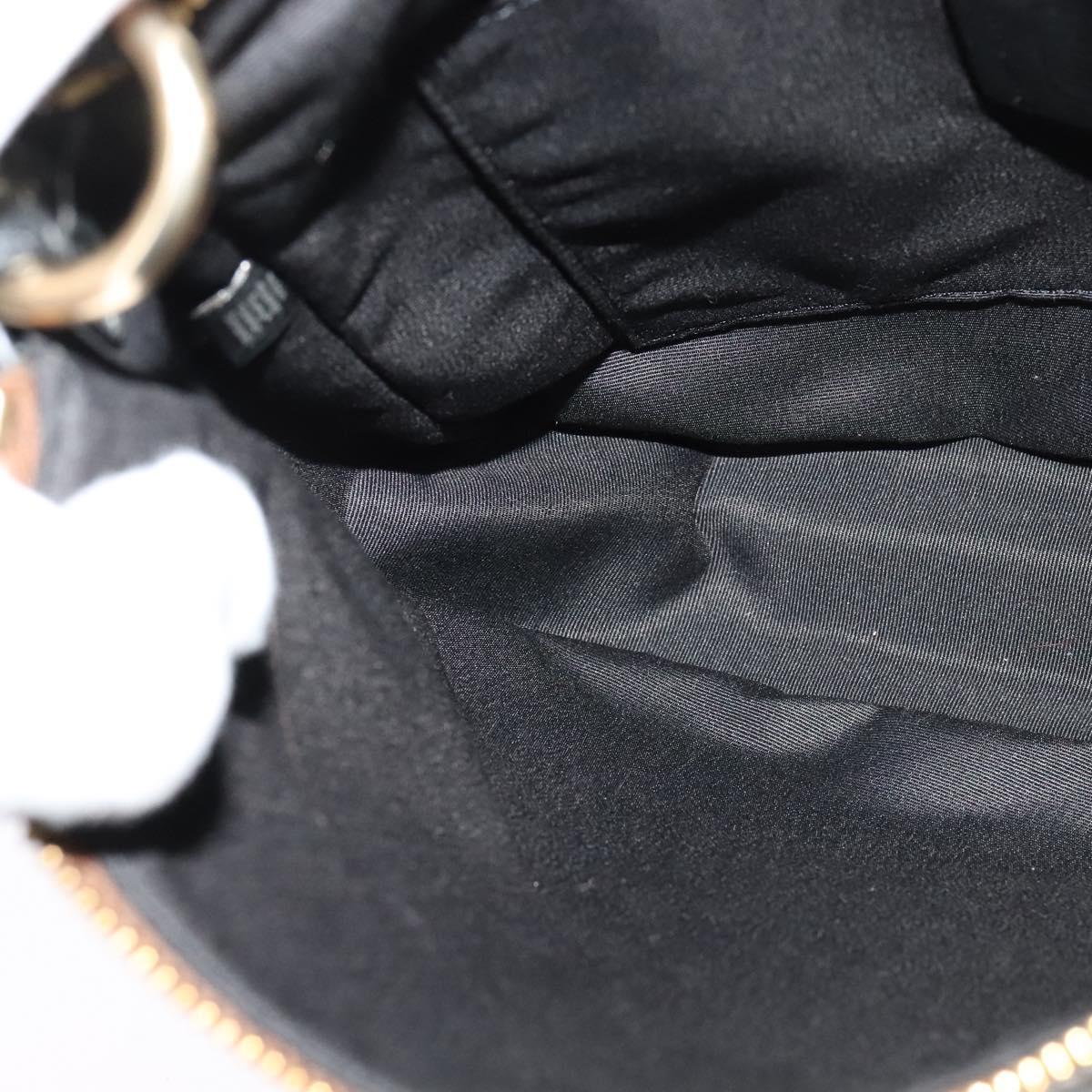 Coach Signature Shoulder Bag PVC Beige Gold Auth bs26966