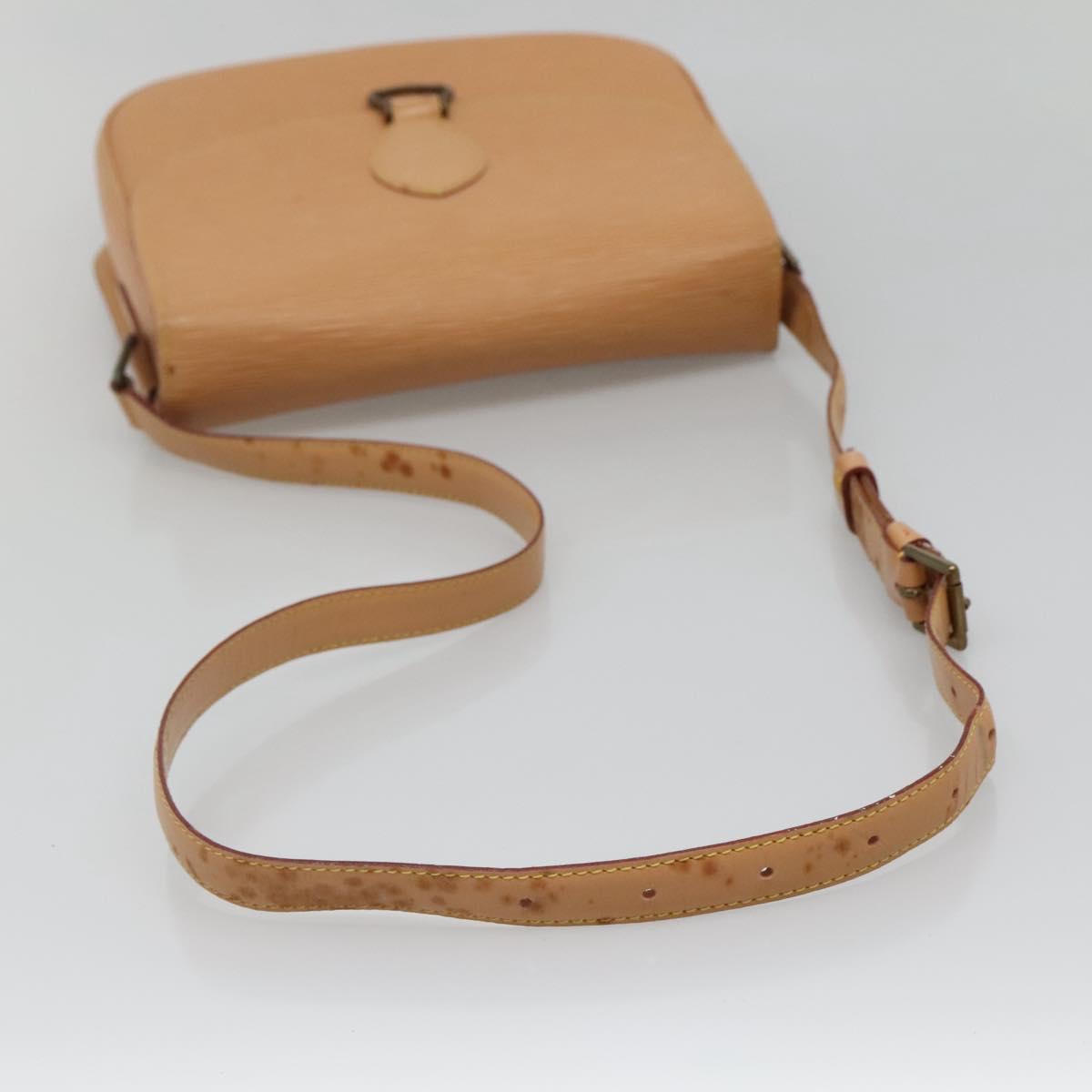 LOUIS VUITTON Epi Saint Cloud GM Shoulder Bag Beige M52196 LV Auth bs26977