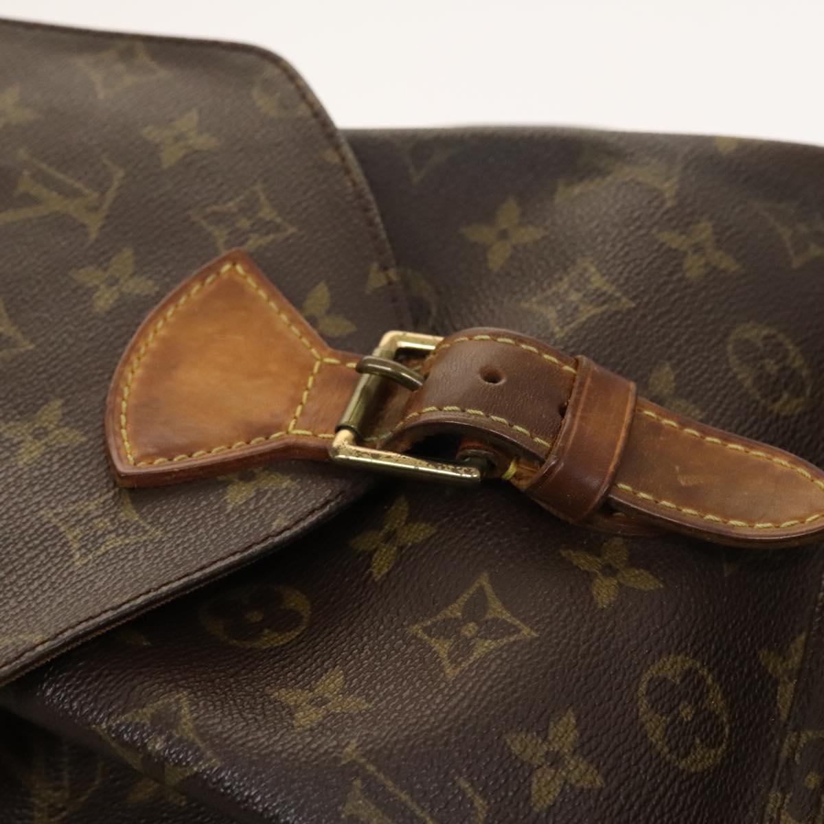 LOUIS VUITTON Monogram Montsouris GM Backpack M51135 LV Auth bs26978