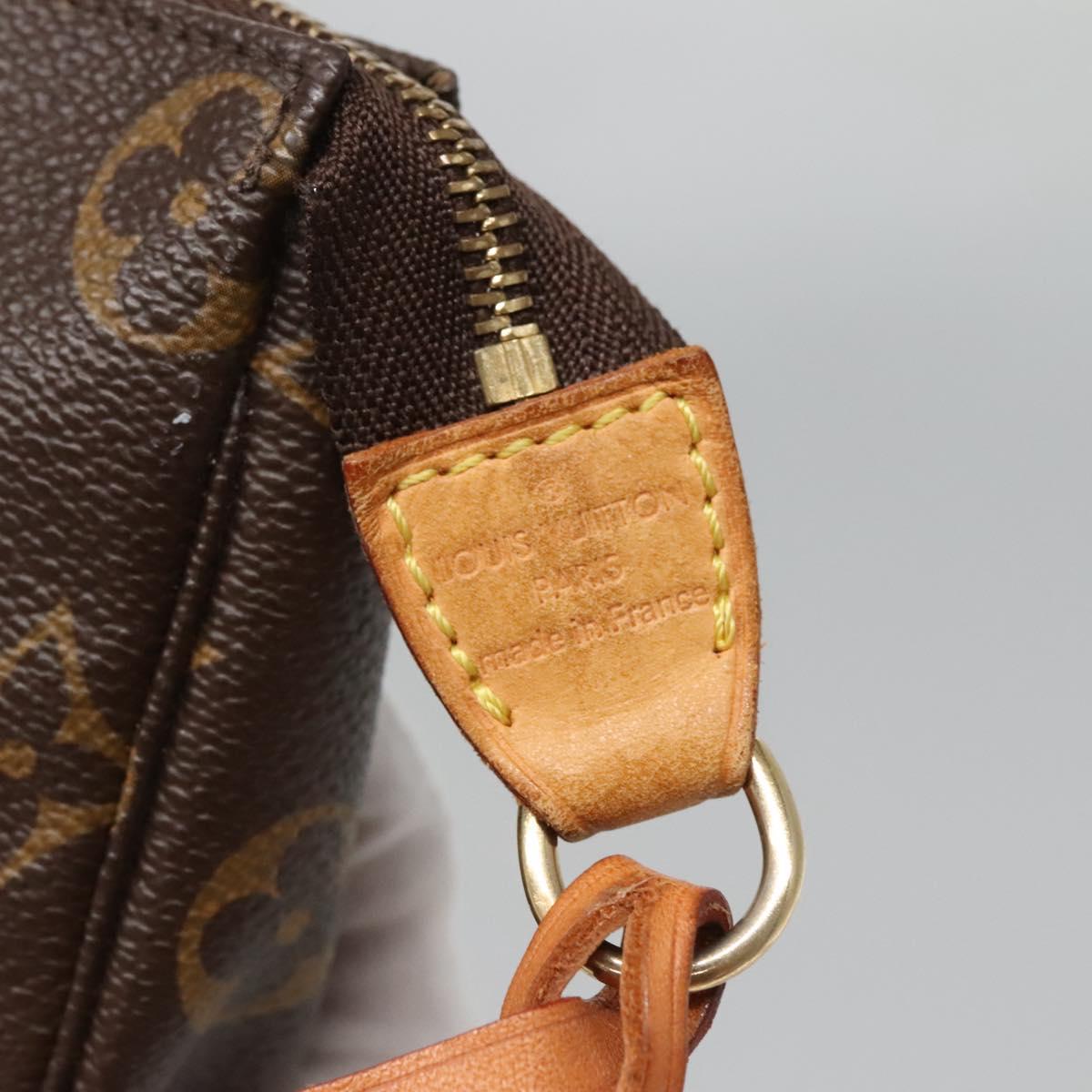 LOUIS VUITTON Monogram Mini Pochette Accessoires Pouch M58009 LV Auth bs26979