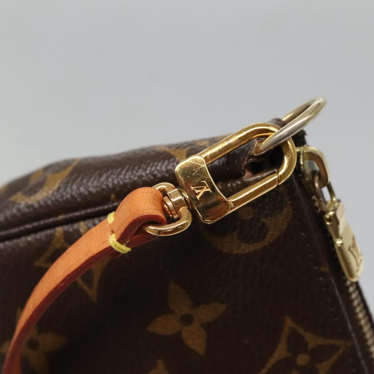 LOUIS VUITTON Monogram Mini Pochette Accessoires Pouch M58009 LV Auth bs26979