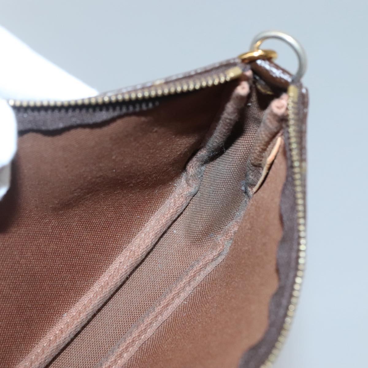 LOUIS VUITTON Monogram Mini Pochette Accessoires Pouch M58009 LV Auth bs26979