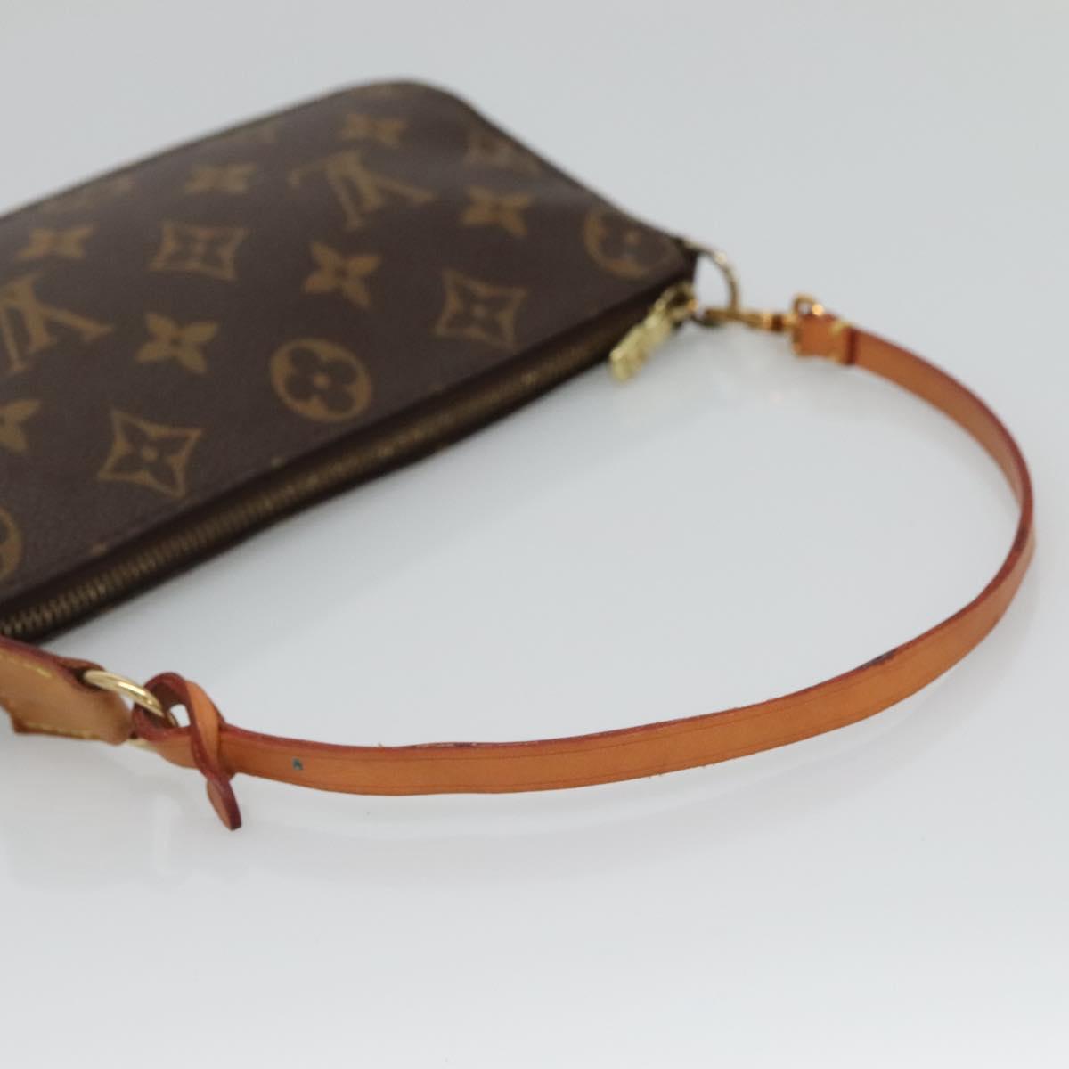 LOUIS VUITTON Monogram Mini Pochette Accessoires Pouch M58009 LV Auth bs26979
