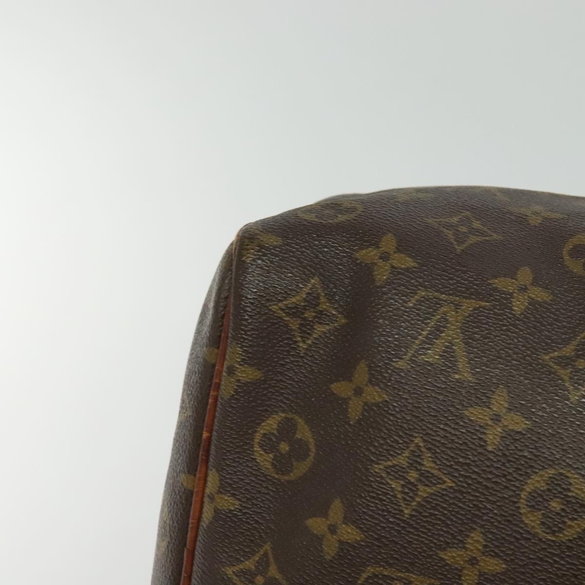 LOUIS VUITTON Monogram Speedy 35 Hand Bag M41524 LV Auth bs26997