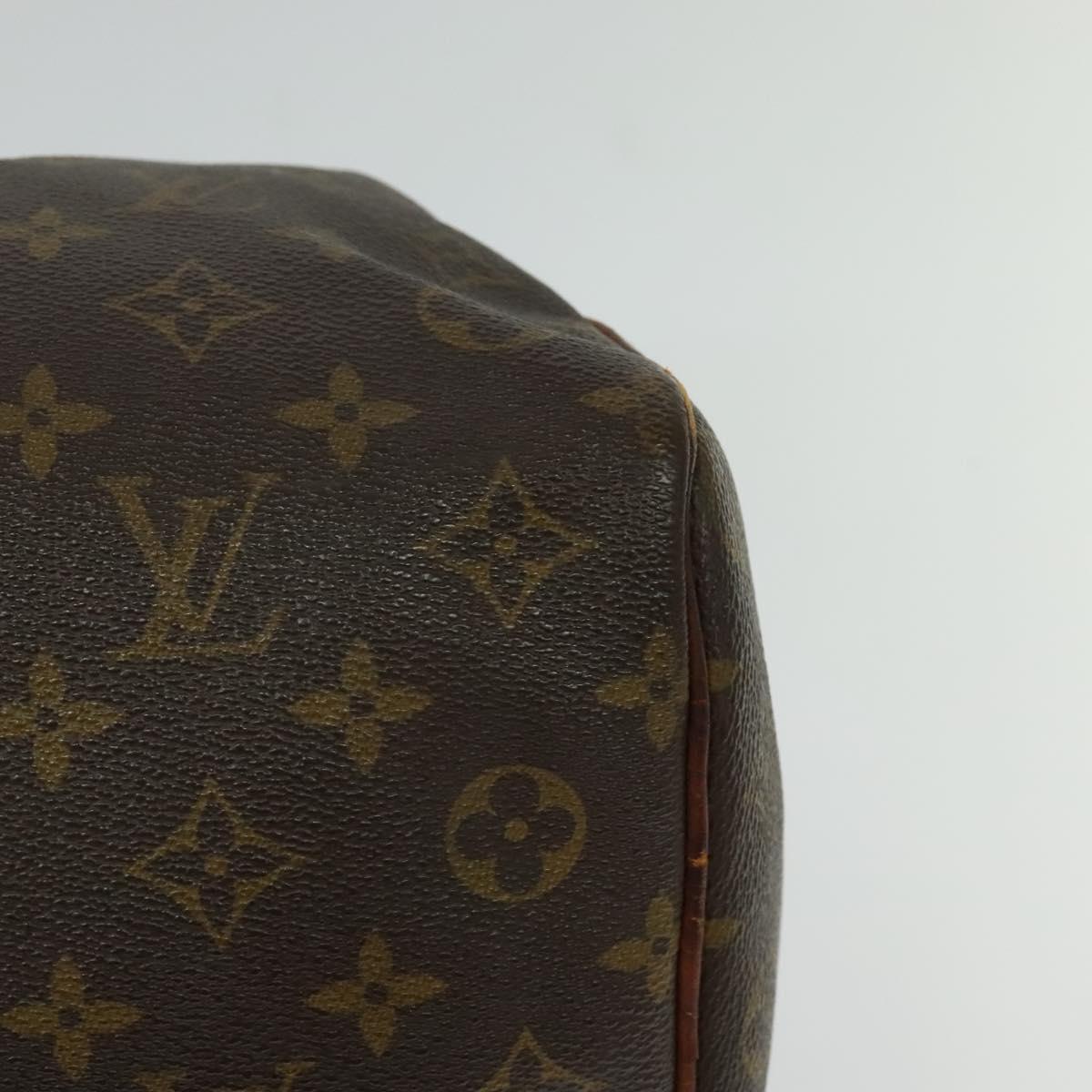 LOUIS VUITTON Monogram Speedy 35 Hand Bag M41524 LV Auth bs26997