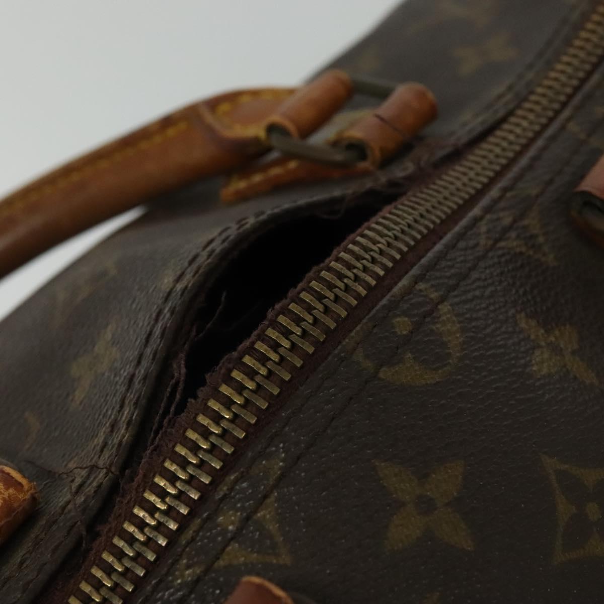 LOUIS VUITTON Monogram Speedy 35 Hand Bag M41524 LV Auth bs26997