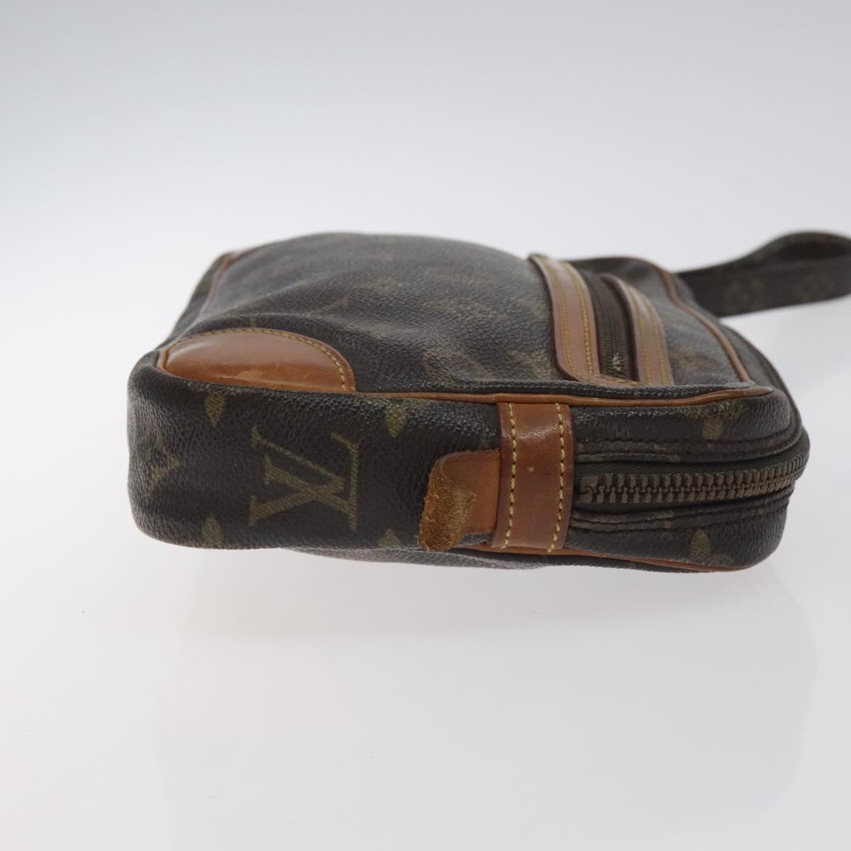 LOUIS VUITTON Monogram Marly Dragonne GM Clutch Bag M51825 LV Auth bs26998