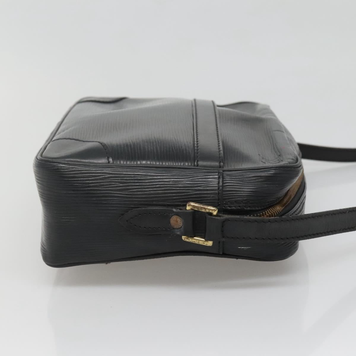LOUIS VUITTON Epi Trocadero 27 Shoulder Bag Black M52312 LV Auth bs27001