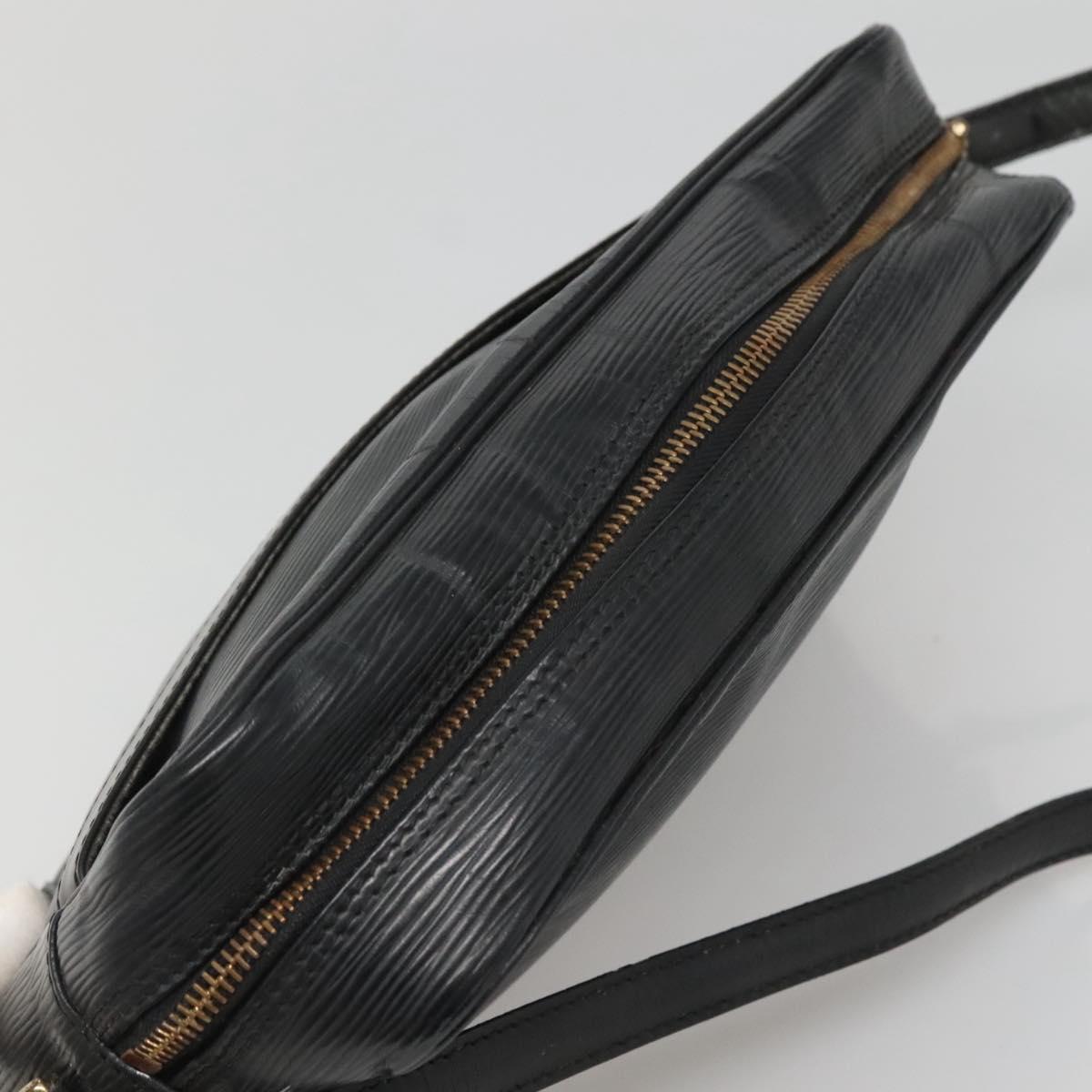 LOUIS VUITTON Epi Trocadero 27 Shoulder Bag Black M52312 LV Auth bs27001